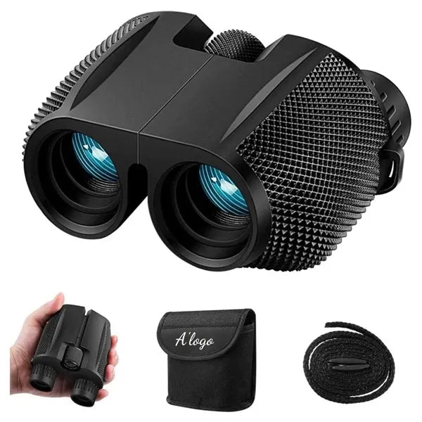 10x25 Compact Binoculars with carry bag