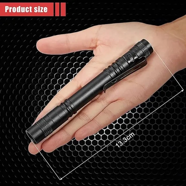 Handheld UV Penlight Flashlight with Clip LED Light