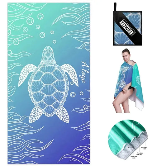 Printed Microfiber Beach Towels