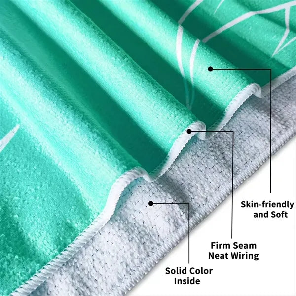 Printed Microfiber Beach Towels