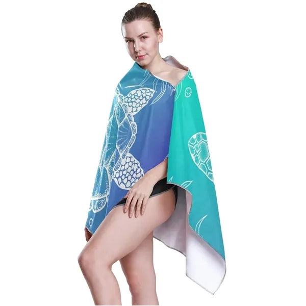 Printed Microfiber Beach Towels