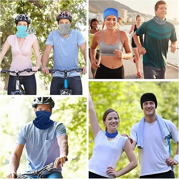Summer UV Protection Cooling Neck Gaiter Face Mask Bandana