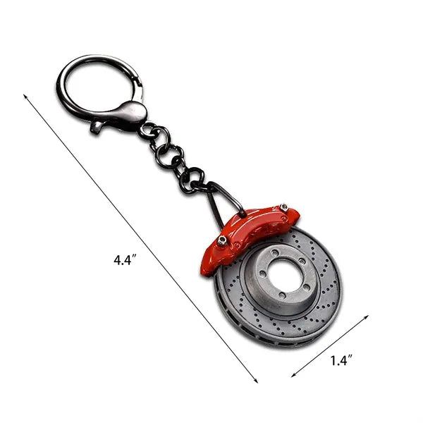 Zinc Alloy Brake Disc Key Chain