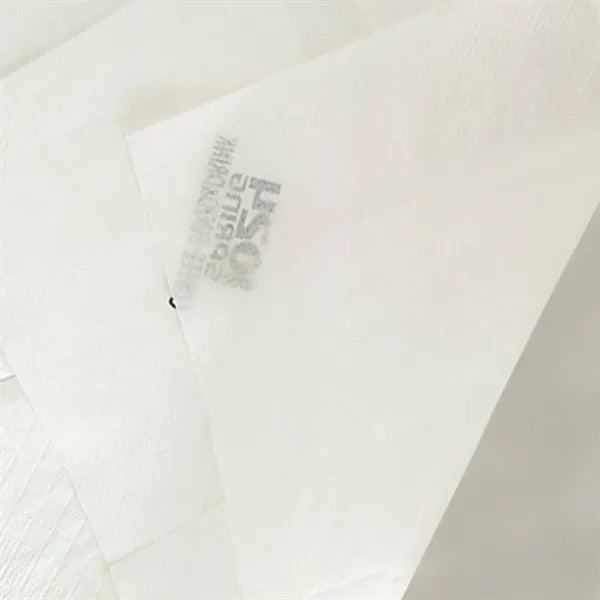 100 PCS White Skin Friendly Restaurant Beverage Napkins