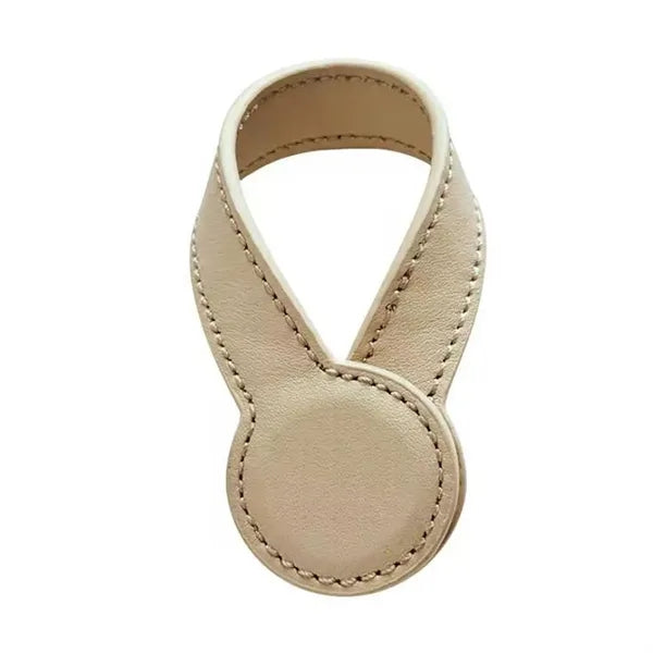 Stylish Portable Magnetic Pu Leather Hat Clip