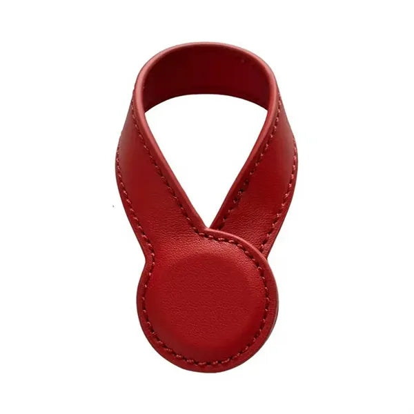 Stylish Portable Magnetic Pu Leather Hat Clip