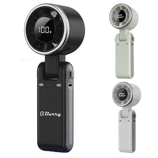 High-Speed Turbo Fan - USB Rechargeable & Handheld