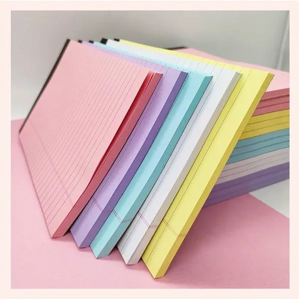 A5 Portable Colorful Tearable Notebook for Student