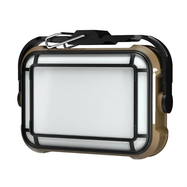 Magnetic LED Solar Work Light w/ Hook for Outdoor Camping