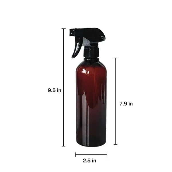 16oz Refillable PET Multi Use Spray Bottle