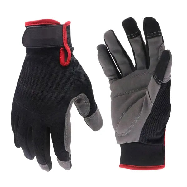 Touchscreen Polyester Work Gloves for Mechanics