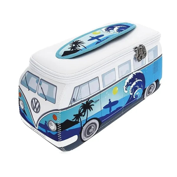 4.5L Neoprene Waterproof Pencil Case w/ Cartoon Car Design
