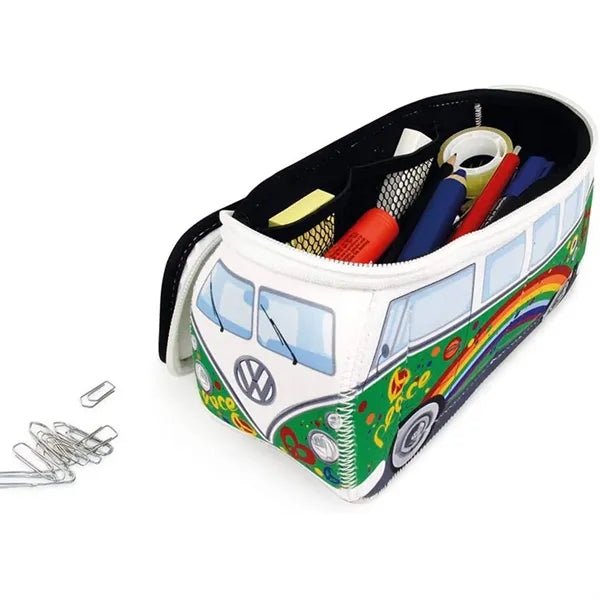 4.5L Neoprene Waterproof Pencil Case w/ Cartoon Car Design