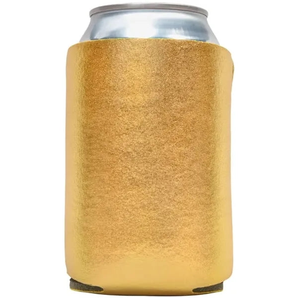 Premium Foam Collapsible Metallic Coolies