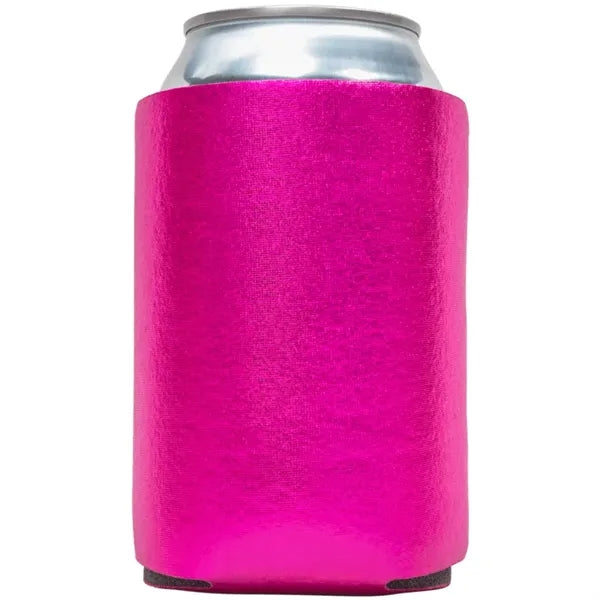 Premium Foam Collapsible Metallic Coolies