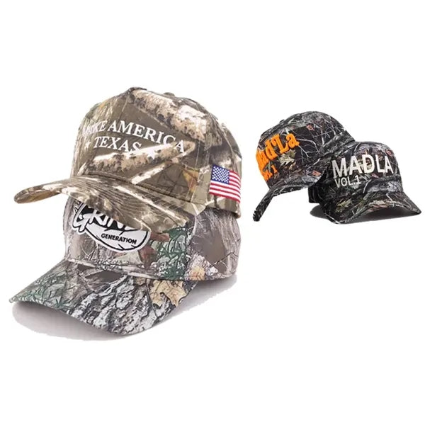 Outdoor Cap Men's Camouflage Americana