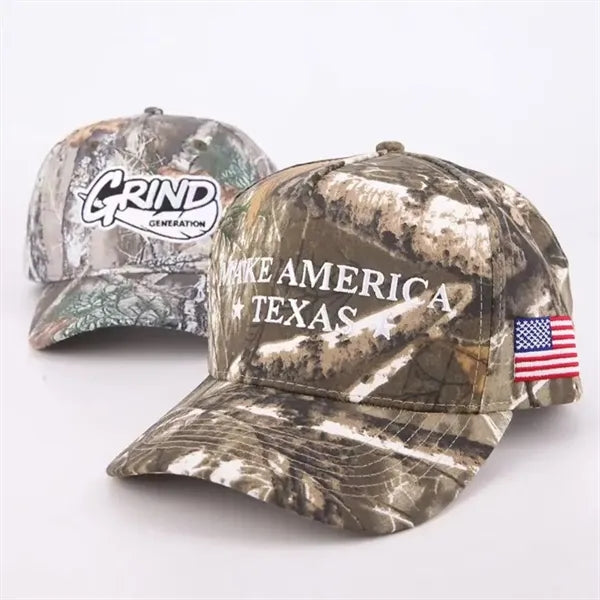 Outdoor Cap Men's Camouflage Americana