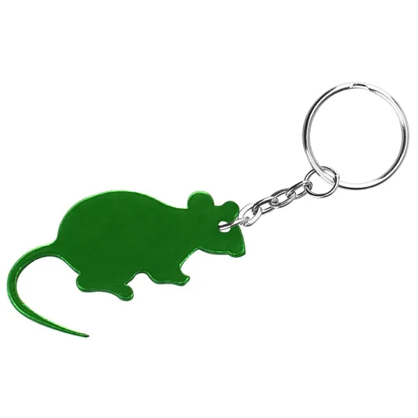 Mouse Shape Bottle Opener Key Chain