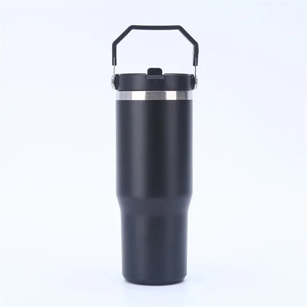 30OZ Flip Handle Vacuum Tumbler