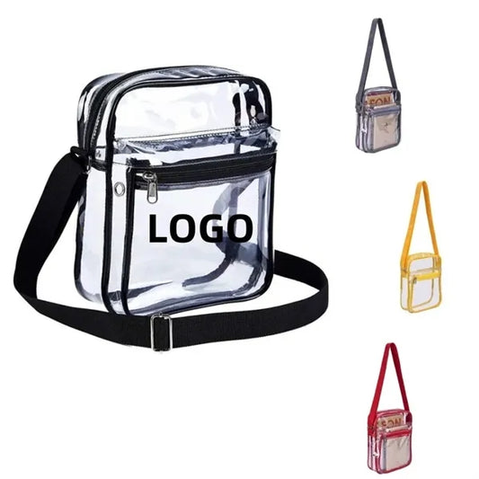 PVC Clear Stadium Messenger Bag