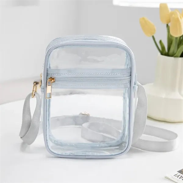 PVC Clear Stadium Messenger Bag