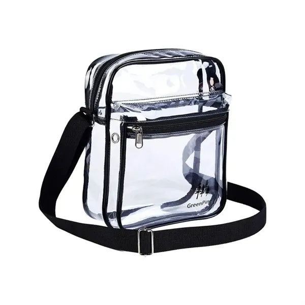 PVC Clear Stadium Messenger Bag
