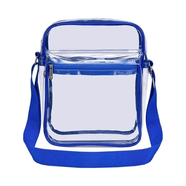 PVC Clear Stadium Messenger Bag