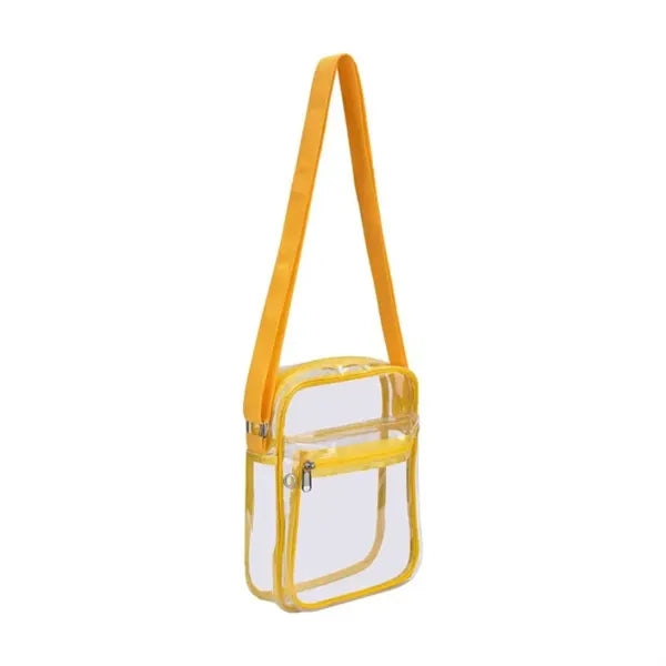 PVC Clear Stadium Messenger Bag