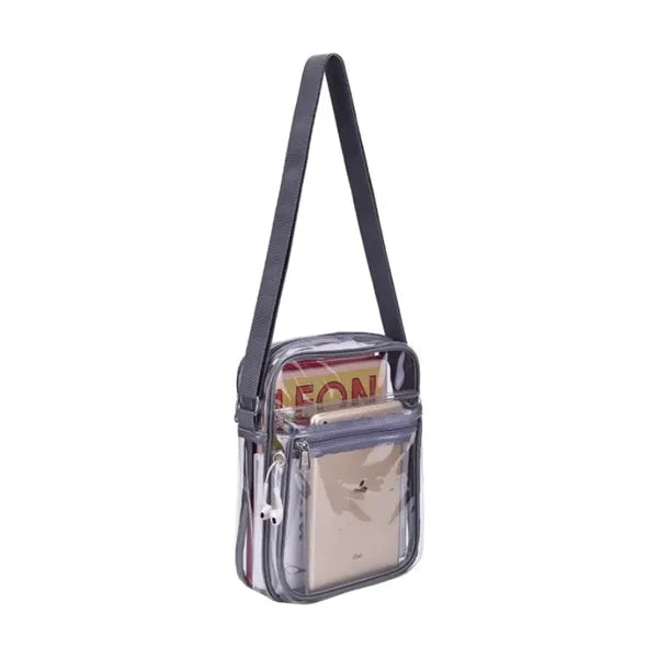 PVC Clear Stadium Messenger Bag