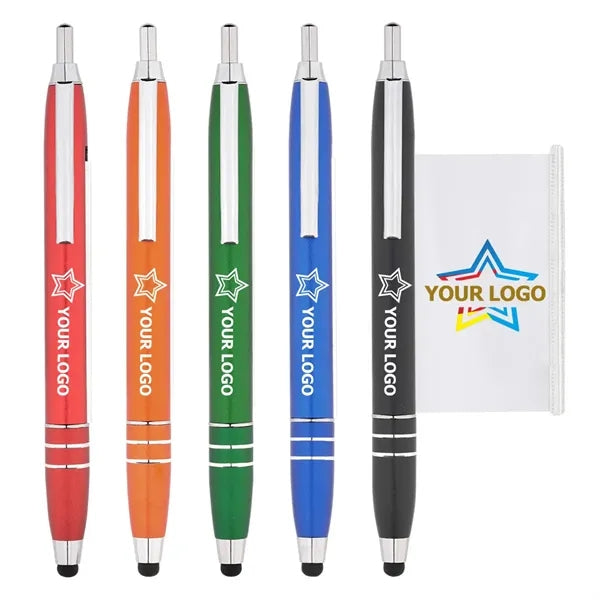 Advertising Pullout Banner Scroll Stylus Pen
