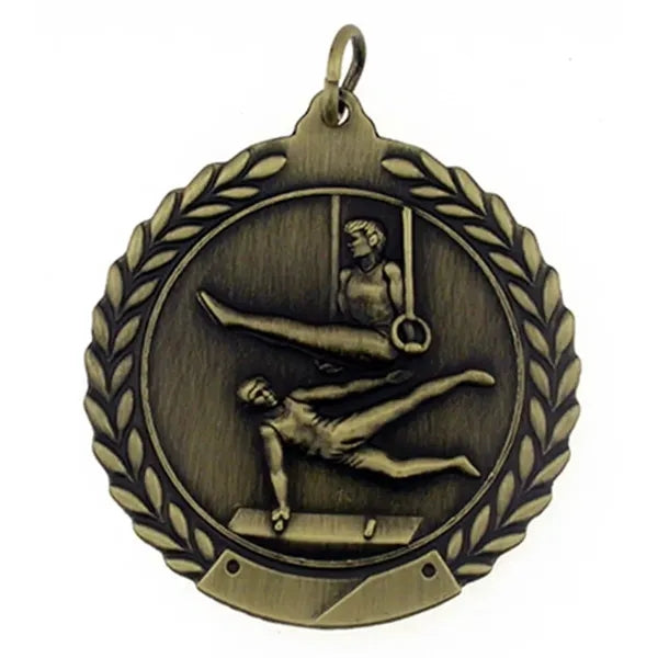 Male Gymnastics Medal - Engravable