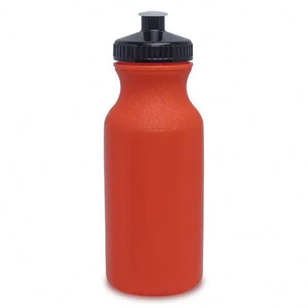 20 Oz Push Cap Sports Water Bottles