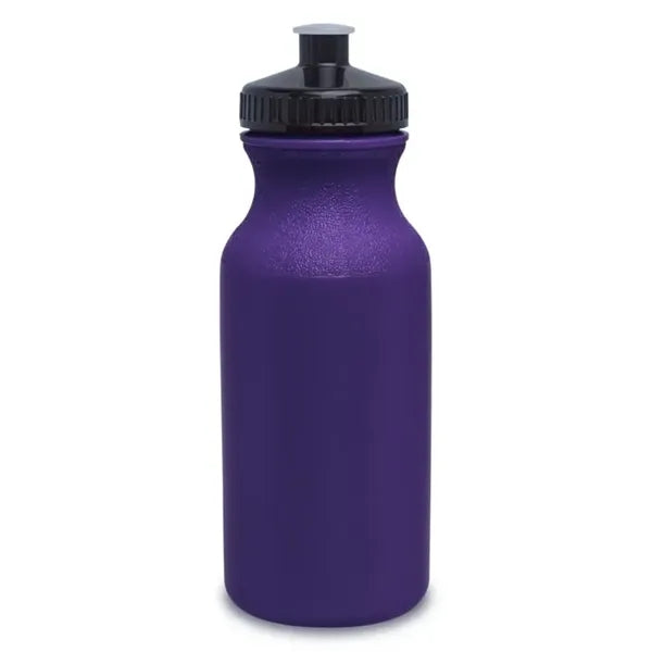 20 Oz Push Cap Sports Water Bottles