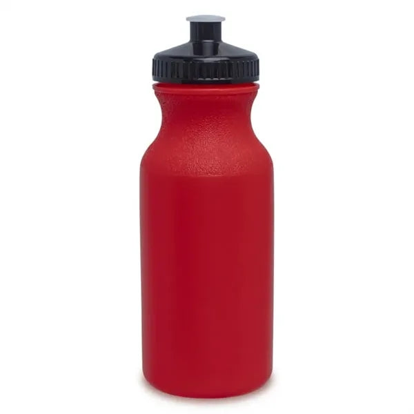 20 Oz Push Cap Sports Water Bottles