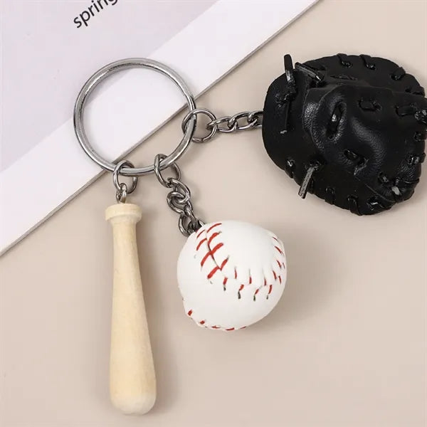 Baseball Keychain