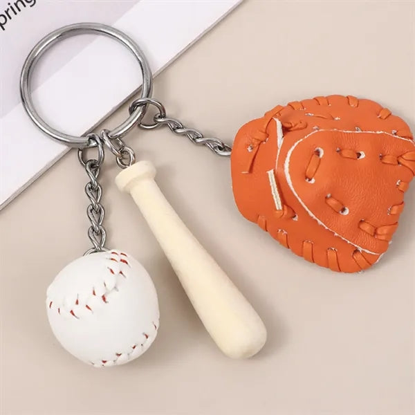 Baseball Keychain