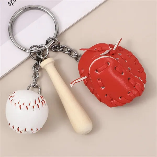 Baseball Keychain