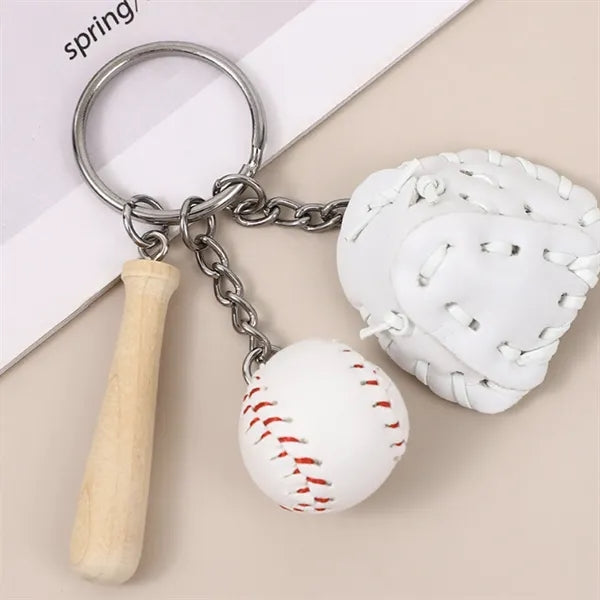 Baseball Keychain