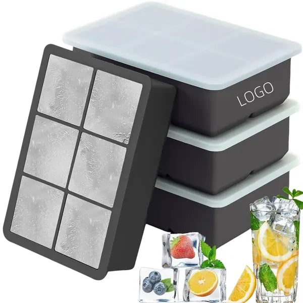 Silicone Trays Large Size Ice Cube Molds