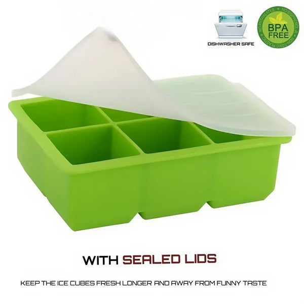 Silicone Trays Large Size Ice Cube Molds