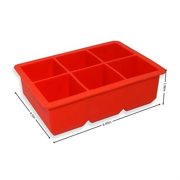 Silicone Trays Large Size Ice Cube Molds