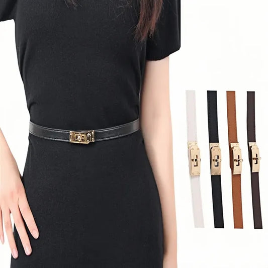 Adjustable Stylish Skinny Belt for Women