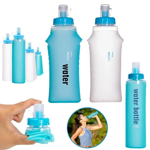 Foldable Silicone Water Bottle Soft Flask