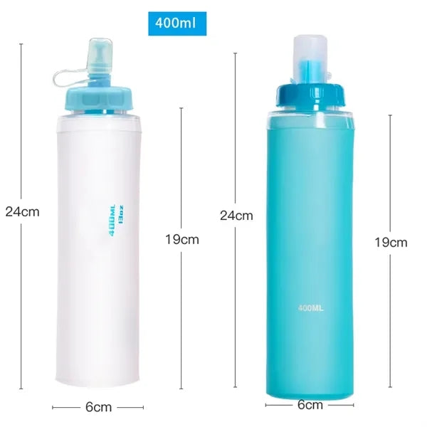 Foldable Silicone Water Bottle Soft Flask