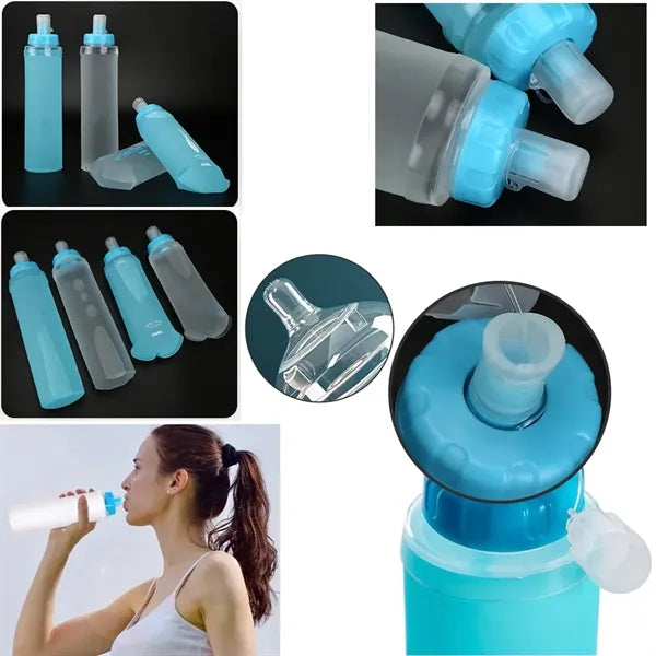 Foldable Silicone Water Bottle Soft Flask