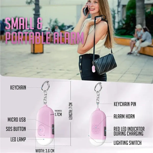 Self Defense Keychain Personal Alarm