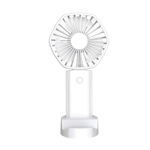400 mAh Desktop Rechargeable Mobile Phone Holder Fan