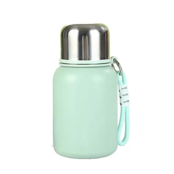 16oz Portable Stainless Steel Insulated Bottle w/ Strap