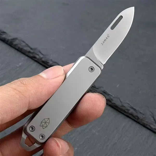 Mini Titanium EDC Folding Knife Outdoor Survival Multi-Tool