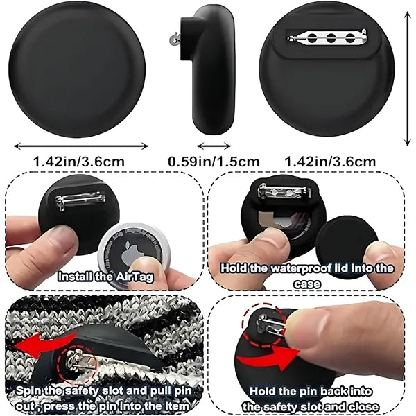 Waterproof Silicone GPS Tracker Case - Durable & Anti-Lost